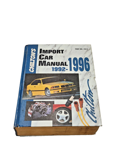 Chilton import car - car, manual