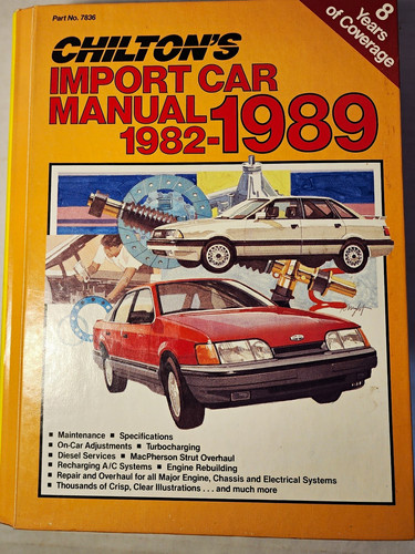 Chilton import car - import, repair