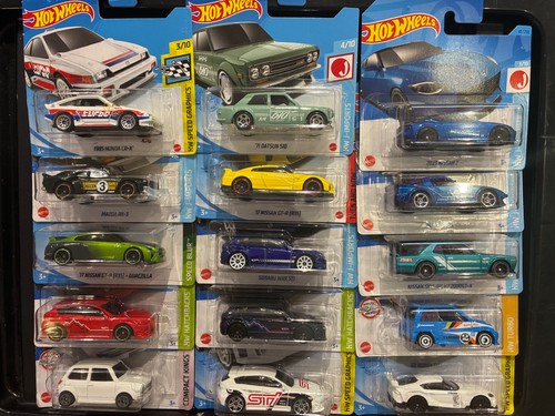 Hot wheels jdm subaru honda - hot,