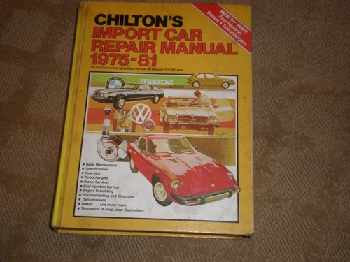 Chilton import car - chilton's,