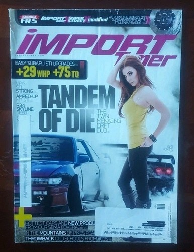 Import tuner magazine - magazine, april