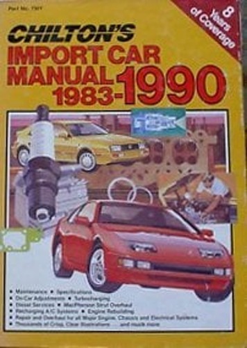 Chilton import car - car, repair