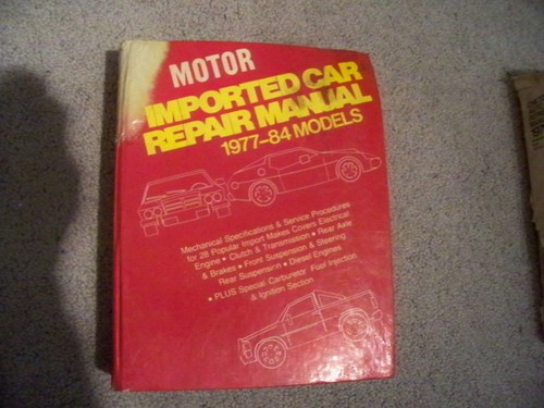 Motor imported car - car, repair