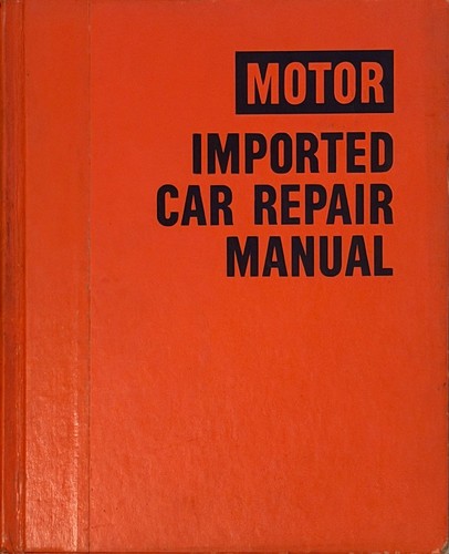 Motor imported car - imported, repair