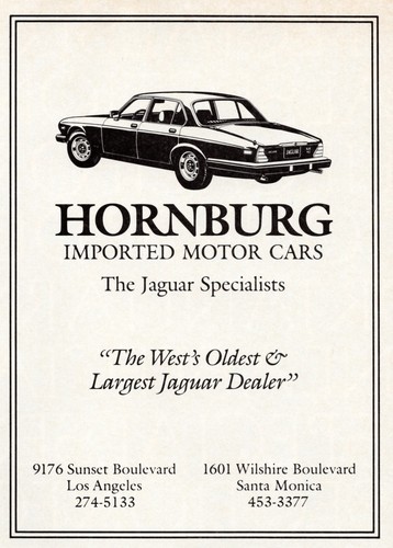 Hornburg imported motor - motor, cars