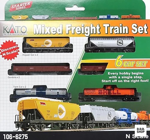 160 mixed freight - freight, 6-car