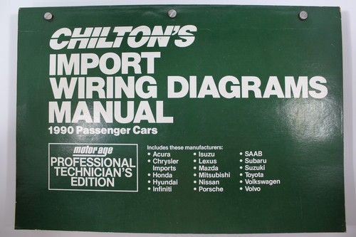 Chilton import wiring - chilton’s,