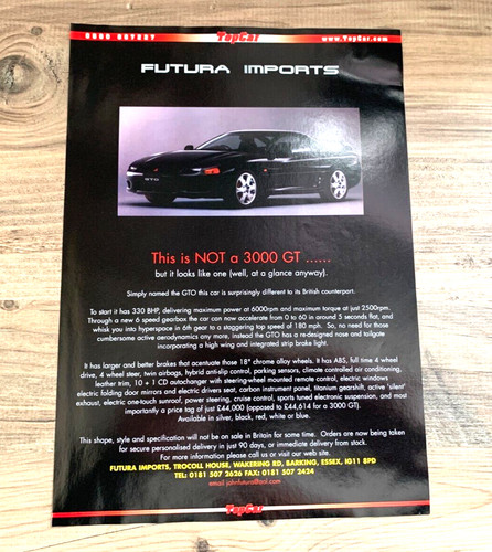 Futura imports mitsubishi 3000 - futura,