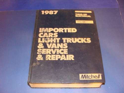 Repair manual 1987 - manual, imported