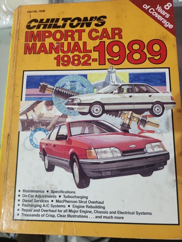 Chilton import car manual - chilton's,