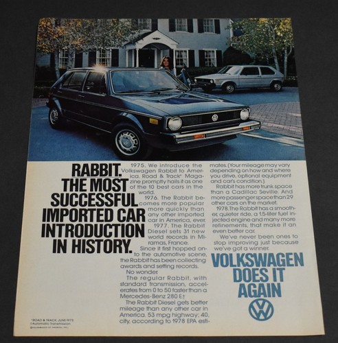 1978 print volkswagen - 1978, vw