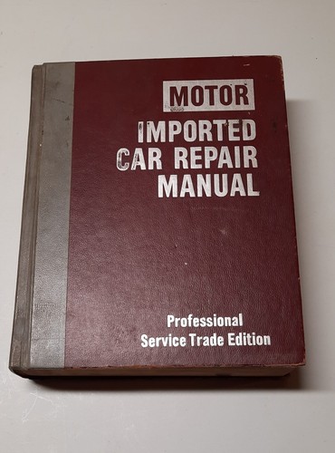 Motor imported car - motor, repair