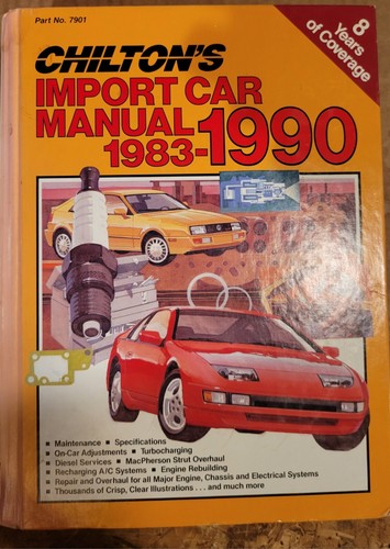 Vintage chilton import car - vintage,