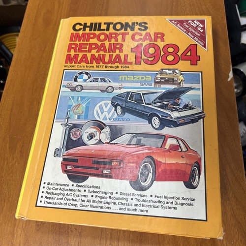 7328 chiltons import - chiltons, car