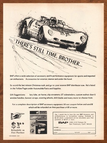1967 bap imported car - bap,