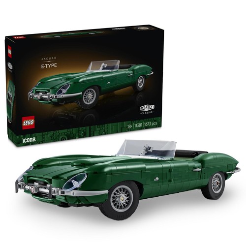 Lego icons jaguar - e-type,