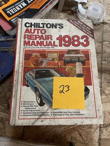 Vtg chilton import car - chilton's,