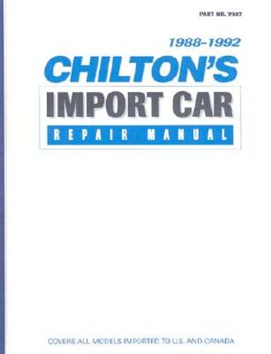 Chilton import auto - s, car