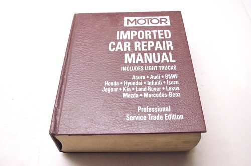 Imported car repair manual - repair,