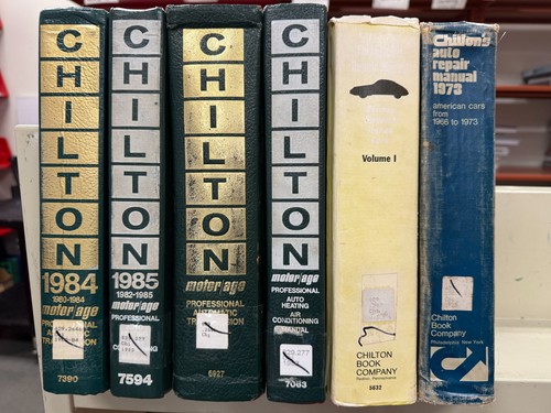 Chilton repair manuals your - repair,