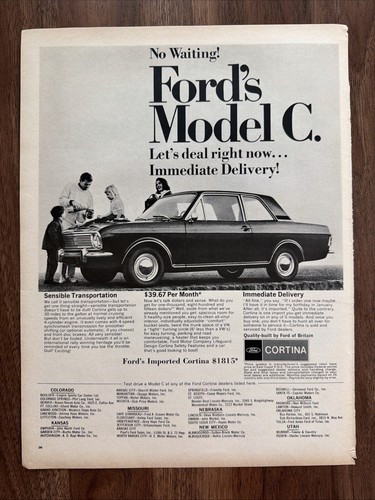 Waiting fords model c - no,