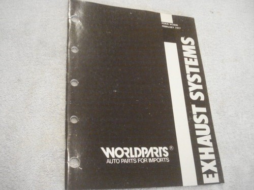Worldparts import car exhaust - import,