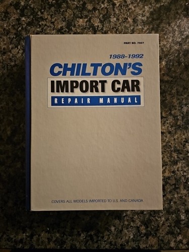 Chilton service manuals - chilton,
