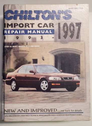 Chilton import car repair - import,