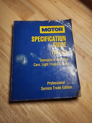 Motor specification guide - specification,