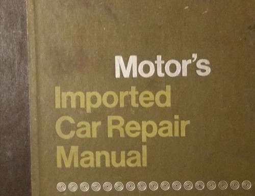 Motor imported car repair - imported,