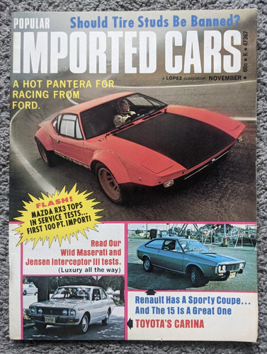 1972 november imported cars - 1972,