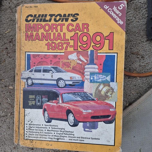 Chilton import car repair - import,
