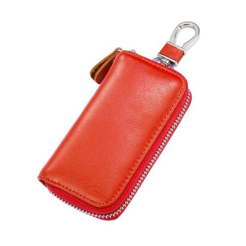 Compact zipper leather car - compact, key