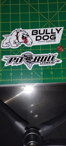 Bully dog pit bull tires - dog, decal
