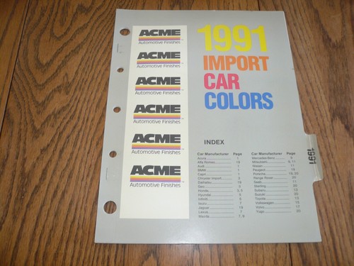 1991 import car - 1991,