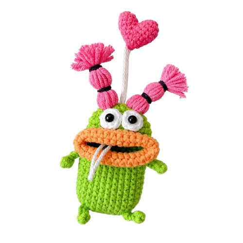 Crochet key case for car - case,