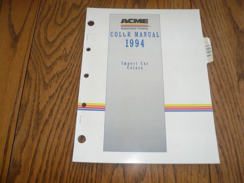 1994 import car colors acme - 1994,