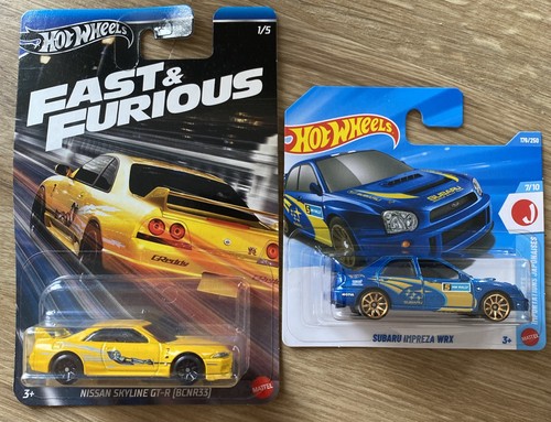 Hot wheels subaru wrx j - hot, hw