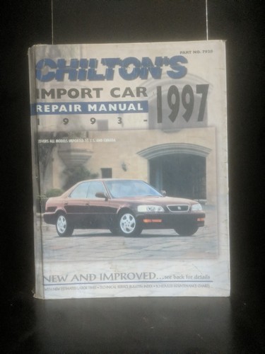 Chilton import car repair - import,