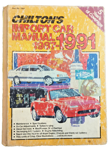 Chilton import car - car, repair