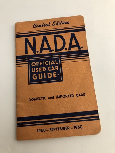 Offical used car - n.a.d.a.,