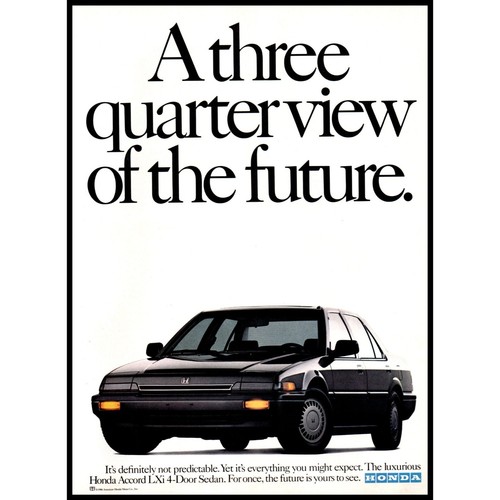 1987 honda accord lxi sedan - lxi,