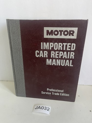 Vtg 1984 1988 motor - vtg, imported