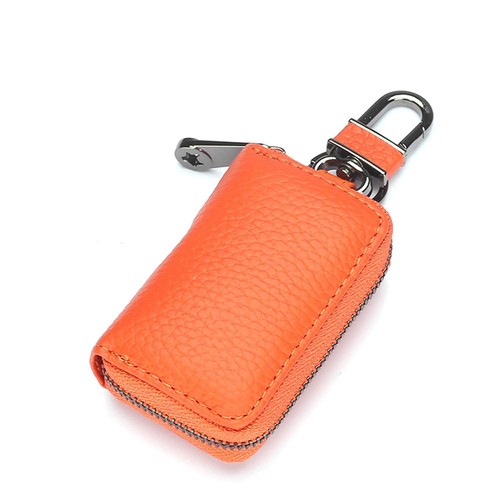 Leather car key - car, case