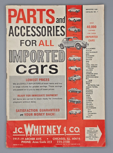 Vintage whitney imported - vintage, j.c.