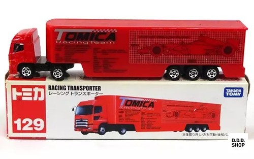 Racing transporter red tomica - racing,