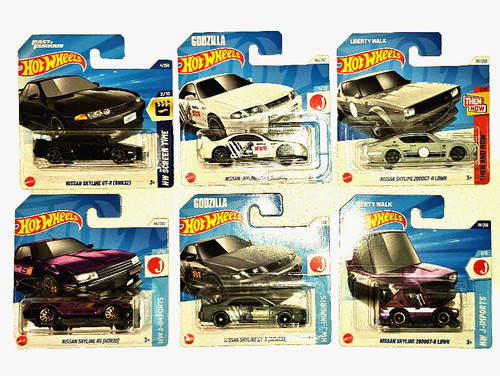 Hot wheels nissan skyline - wheels, lot6