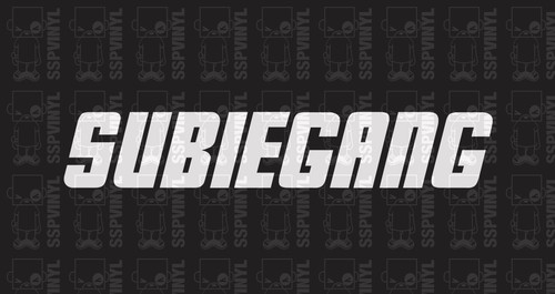 Subie gang lowered import - gang,