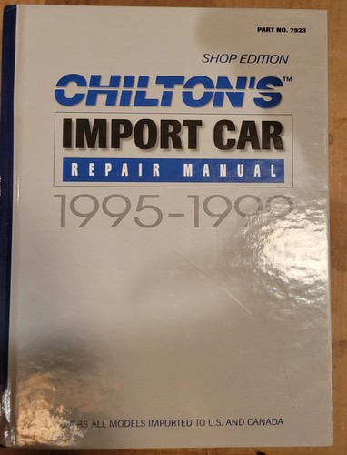 Chilton auto repair - chilton, manual