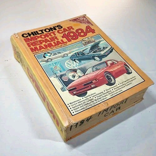 Vintage chilton 1984 import - vintage,